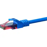 Dsit CAT6 Netzwerkkabel 100% Kupfer - U/UTP - 20 Meter - Blau