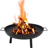 vidaXL Feuerschale 67,5x58x22,5 cm Stahl