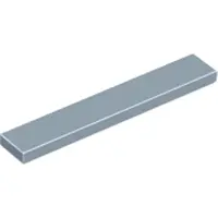 LEGO 1x6 Fliesen 6636 - 50 Stück Sandblau