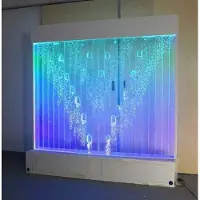 AEA Wände LED Moderne Trennwand Wasser Wasserwand Beleuchtete Wand Säulen 200x200
