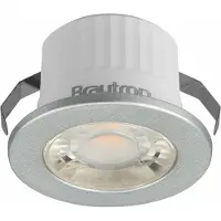 Mundotec LED Einbauspot Minispot 3 Watt | silber | IP54 | kaltweiß (6500 K)