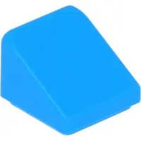 LEGO 1x1 Schrägstein 30° x 1 x 1 x 2/3 54200 - 100 Stück Dunkles Azurblau