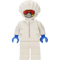 LEGO Minifigur: Labortechniker im Schutzanzug