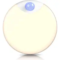 Bearware LED Nachtlicht, Schranklicht mit Bewegungsmelder, Akku, USB-C, dimmbar, Neutralweiß, 20 s Timer, 5-50 lm, Lichtsensor, Magnethalterung