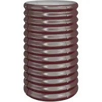 vidaXL "WINTER SALE"Pflanzkübel - Blumenkasten - Verzinkter Stahl 40x40x68 cm Braun - Beete Einfacher Aufbau NEU1766226