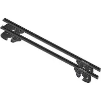Menabo Sherman Black XL | Dachträger Volkswagen - Sportsvan 2006-2019 - Aluminium - Länge 135 cm - Tragkraft 90 kg - 2er-Pack