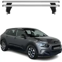 Omac Menabo Dachträger Grundtäger für Citroen C4 Cactus 2018-2024 50kg Alu Silber 2x