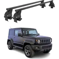 Menabo Dachträger Grundtäger für Suzuki Jimny mk4 2018-2025 50kg Stahl Schwarz