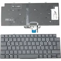 T-ProTek DEUTSCHE - Schwarz Tastatur Keyboard mit Beleuchtung kompatibel für Dell Latitude 13 7320