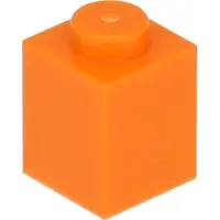 LEGO : 100x Stein 1x1 in 'Orange'