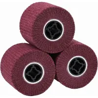 Syfax Schleifrollen 3 pcs Rot 12 x 12 x 10 cm Synthetische Faser