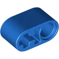 LEGO Technic: 50 Hebelarme 1x2, Pin- und Achsloch, Blau