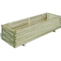vidaXL Möbel Hochbeet 120x40x30 cm Holz Rechteckig - Beete 41661