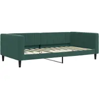 Syfax Tagesbett Dunkelgrün 100x200 cm Samt