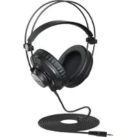 INF D66 Over-Ear Monitoring Kopfhörer - Kabelgebundene Studio Kopfhörer 40mm Schwarz