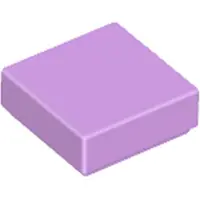 LEGO 1x1 Fliesen 3070 - 100 Stück Mittleres Lavendel