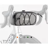 RockBros Road-to-Sky Fahrrad Lenkertasche Selbstentworfene Wasserabweisend Tasche Grau