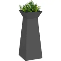 vidaXL "2026 Aktion" Säulen Pflanzer Schwarz 40 x 40 x 100 cm - NeuMöbel5286013