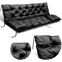 AIO Factory Kissen für Hollywoodschaukel 180x60x50 Sitzkissen Bankkissen Gartenkissen Bankauflage für Gartenbank
