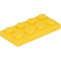 LEGO 250 Stück 3020 Platten Plates 2x4 Part Basic 250 Gelb