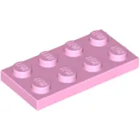 LEGO 50 Stück 3020 Platten Plates 2x4 Part Basic 50 Hellrosa