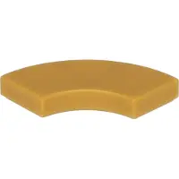 LEGO 2x2 Fliesen Rundecke 27925 - 100 Stück Pearl Gold