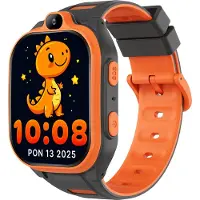 Forever Smartwatch GPS WiFi 4G Kids Boost KW-530 Orange Android KI SOS IPS 2,0" nanoSIM 2 Mpx G-Sensor IP67 GeoFencing Videoanruf 800 mAh