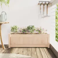 vidaXL "im Sonderangebot"Pflanzkübel/Garten-Hochbeet - CLORIS - Pflanzkasten - 90x31x31 cm Massivholz Kiefer - NeuMöbel6279154