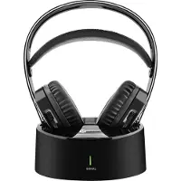 Geemarc Telecom , Headset mit Verstärker mit großer Reichweite, Schwarz