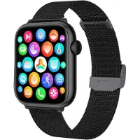 EKO , Angeschlossene Uhr mit 3 Armbändern Modell Inspiria, Schwarz