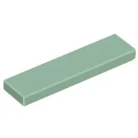 LEGO 1x Fliese 1x4, Sandgrün