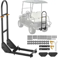 StarTech.com Universeller Kohlenstoffstahl-Haltegriff für Golfwagen-Rücksitz schwarz - Golfauto-Zubehör