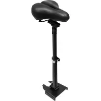 StarTech.com E-Scooter Sattel - Klappbarer Sitz - Höhenverstellbar 50–68 cm - Stoßdämpfend - Bis 100 kg - Kompatibel mit 365 Scooter - Schwarz