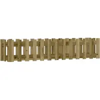 Syfax Hochbeet Lattenzaun-Design 150x30x30 cm Kiefernholz Imprägniert
