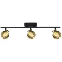 ITALUX Strahlerlampe LAFIN SPL-45379-3R-BK-GD