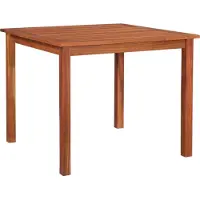 Syfax Gartentisch 85x85x74 cm Massivholz Akazie