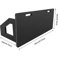 StarTech.com Fußball Rebounder - Rückprallbrett/Prallwand - Klappbar, Tragbar, Für Pass- & Schusstraining - Schwarz