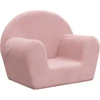 Syfax Kindersofa Rosa Weicher Plüsch