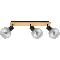 ITALUX Strahlerlampe BAREL SPL-67535-3-BK-WO
