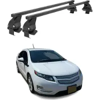 Menabo Dachträger Grundtäger für Chevrolet Volt 2010-2015 50kg Stahl Schwarz 2x