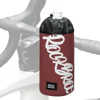 RockBros Flaschenhalter Tasche 3D Lenkertasche mit Druckknopfverschluss Polyester 1L Ziegelrot