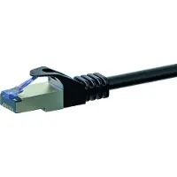 Dsit CAT 6a Netzwerkkabel LSOH - S/FTP - 50 Meter - Schwarz