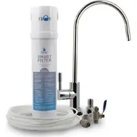 Swan Untertisch Wasserfiltersystem, unter der Spüle Trinkwasserfilter, ultra feine 0.1 Mikron. Wirksam bei Chlor, Bakterien 6058 Litern