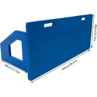 StarTech.com Fußball Rebounder - Rückprallplatte - Klappbar - Tragbar - Für Pass- & Schuss-Training - Blau