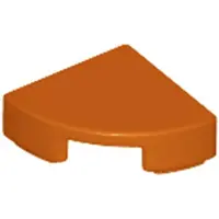 LEGO 1x1 Fliesen Rundecke 25269 - 100 Stück Dunkles Orange