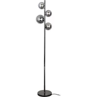 ITALUX Stehleuchte 4x G9 schwarzperle Canello FL-406007-4-BCR