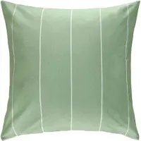 Esprit 2er- Set: Renforcé-Kissenhüllen "E-Harp" in Hellgrün | Gr.: 80x80 cm