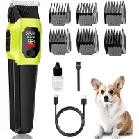 INF Professionelle Tierhaarschneidemaschine mit Keramikklingen, USB Aufladbar