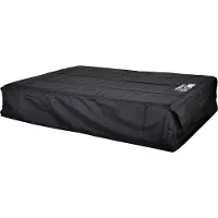 HOME DELUXE - Regenabdeckung CAPE VALENCIA Farbe: Schwarz, wetterfest, UV-beständig, langlebig, passgenau I Abdeckung Liege Schutzhülle