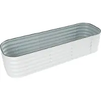 StarTech.com Hochbeet aus Metall - Gartenbeet Set - Rostbeständig - Groß und geräumig - Moderne Wellblech-Optik - Einfaches Gärtnern